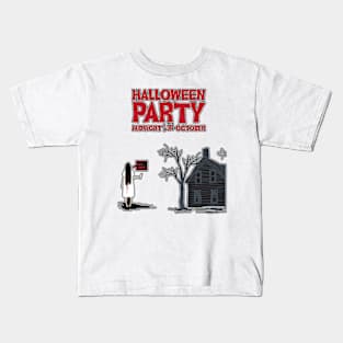 Halloween Party midnight Oct 31 Kids T-Shirt